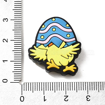Easter Themed Silicone Focal Beads&nbsp;SIL-L006-A06-1