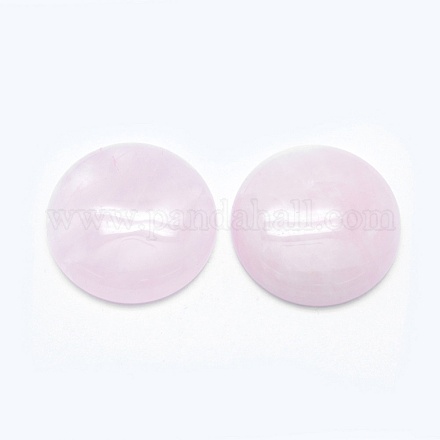 Natural Rose Quartz Cabochons&nbsp;G-E492-F-02-1