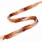 Natural Mixed Gemstone Beads Strands, Round Beads, Faceted, 2~2.5x2~2.5mm, Hole: 0.5mm, about 190~196pcs/strand, 15.35''~15.75''(39~40cm)