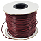 Korean Waxed Polyester Cord, Bead Cord, Dark Red, 1.2mm, about 185yards/roll