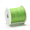 Polyester Threads, Chinese Knotting Cord, Lime, 0.8mm, about 131.23~142.16 yards(120~130m)/roll