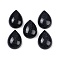 Synthetic Blue Goldstone Cabochons, Teardrop, 20~20.5x15~15.5x6.5~7mm