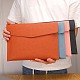 合成皮革書類ポケット1個  長方形  コーンフラワーブルー  240x330mm&nbsp;DIY-CL0001-13C-5