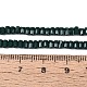 オペークガラスビーズ連売り  骨の形状  多面カット  ダークスレートグレー  2~2.5x3.5~4x2.5~3mm  穴：0.7~0.8mm  約142~160個/連  11.61~15.35インチ（29.5~39cm）&nbsp;GLAA-Q107-01A-A06-4