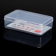 プラスチックビーズ収納ケース  直方体の  透明  9.4x6.4x2.6cm&nbsp;CON-L006-12C-1