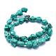 Natural Magnesite Beads Strands&nbsp;TURQ-G148-18B-2