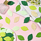 200Pcs Leaf Polyester Ornament Accessories&nbsp;DIY-SP0006-22-7