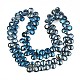 Electroplate Glass Beads Strand&nbsp;EGLA-S188-27-C01-2