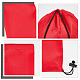 Polyester Drawstring Bag&nbsp;ABAG-WH0031-41B-6