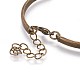 Alloy Bangle Making&nbsp;MAK-WH0005-01AB-4
