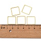 Square Brass Linking Rings&nbsp;EC03015mm-NFG-4