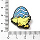 Easter Themed Silicone Focal Beads&nbsp;SIL-L006-A06-3