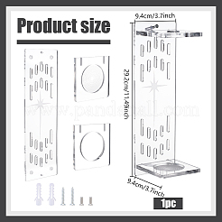 Acrylic Wall-Mounted Sword Display Stands&nbsp;ODIS-WH0099-269