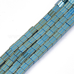 Electroplate Non-magnetic Synthetic Hematite Beads Strands&nbsp;G-S352-10