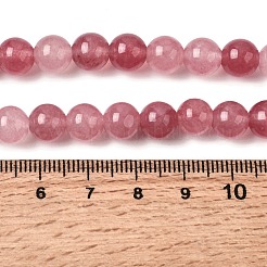 Natural White Jade Beads Strands&nbsp;G-H348-8mm-06