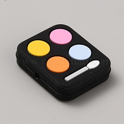 Cosmetics Silicone Focal Beads&nbsp;LS-SIL-WH0020-11A