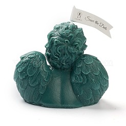 Cupid Shaped Aromatherapy Smokeless Candles&nbsp;DIY-B004-C08