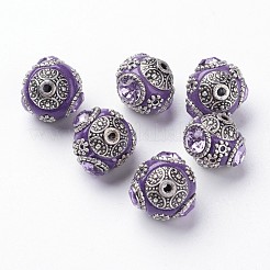 Handmade Indonesia Round Beads&nbsp;IPDL-R400-11