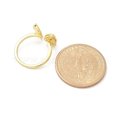 Butterfly Cuff Rings&nbsp;RJEW-G337-12G