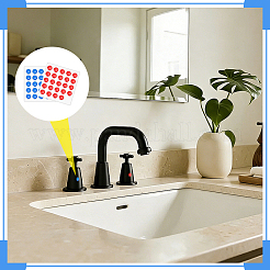 48Pcs 2 Colors PVC Hot & Cold Water Marking for Faucet&nbsp;FIND-NB0007-36