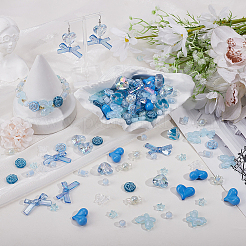 180Pcs 15 Styles Mixed Style Acrylic Beads&nbsp;OACR-PA0001-10
