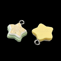Opaque Resin Pendants&nbsp;RESI-B044-09P
