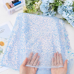 Polyester & PET Gauze Fabric&nbsp;DIY-WH20001-74D