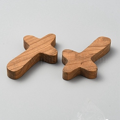 オリーブの木の十字架飾り  十字架を掲げる宗教  祈りの贈り物  ペルー  10x6.2x1.65cm&nbsp;FIND-WH20019-85