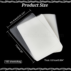Laminating Pouch Film Photo Protecting Sheets&nbsp;AJEW-WH0113-57B