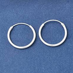 Brass Hoop Earrings&nbsp;EJEW-G474-01S-03