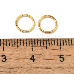 304 Stainless Steel Closed Jump Rings&nbsp;X-STAS-K285-05G