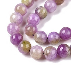 Dyed Natural White Jade Beads Strands&nbsp;G-T138-10mm-210-10