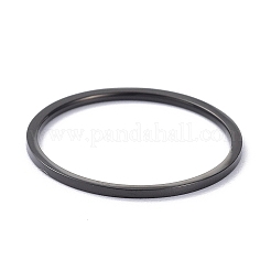 1mm Polished Plain Dome Finger Ring for Girl Women&nbsp;LS-RJEW-C012-02F-EB