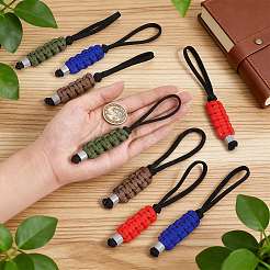 8Pcs 4 Colors Polyester & Spandex Cord Pendant Decorations&nbsp;HJEW-UN00144