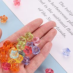 1-Hole Transparent Acrylic Buttons&nbsp;TACR-S154-52B