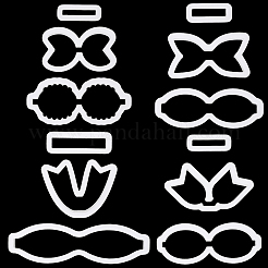 4 Boxs 4 Styles Plastic Molds&nbsp;DIY-SC0030-53B