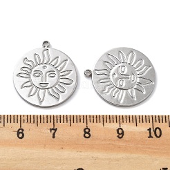 Anti-Tarnish 304 Stainless Steel Pendants&nbsp;STAS-R130-42P
