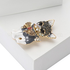 Cat Shaped Alloy Enamel Pins&nbsp;PW-WG2C75B-01