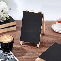 4Pcs Wood Double Sided Blackboard&nbsp;AJEW-GO0004-56