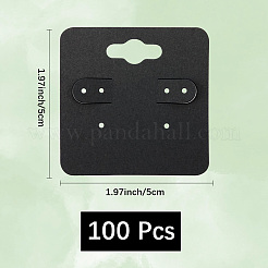 100Pcs Paper Earring Display Cards&nbsp;CDIS-DJ0001-15B