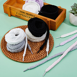 6 Pairs 6 Colors Fiber Shoelaces&nbsp;AJEW-FH0005-98