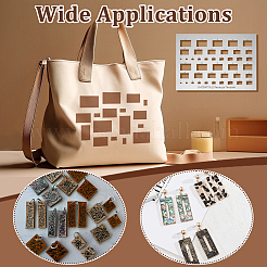 304 Stainless Steel Template&nbsp;DIY-WH0816-098A-P