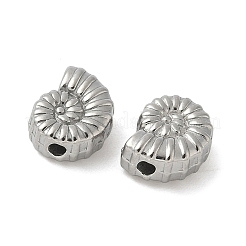 304ステンレススチールビーズ  変色防止  カウチ  9.5x7.5x4mm  穴：1.4mm&nbsp;STAS-F320-16A-G