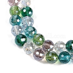 Electroplate Glass Beads Strands&nbsp;EGLA-B009-03