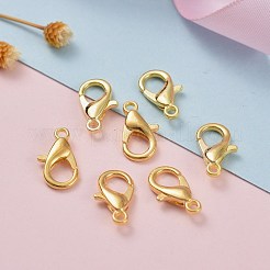 亜鉛合金カニカン  オウムトリガークラスプ  カドミウムフリー＆鉛フリー  ゴールドカラー  14x8mm  穴：1.8mm&nbsp;E105-G
