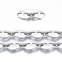 Tarnish Resistant 304 Stainless Steel Mariner Link Chains&nbsp;CHS-T003-12P-NF
