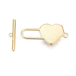 Brass Toggle Clasps&nbsp;KK-N254-140G