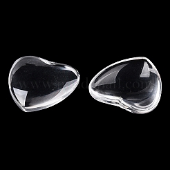 Transparent Glass Cabochons&nbsp;GGLA-T004-15