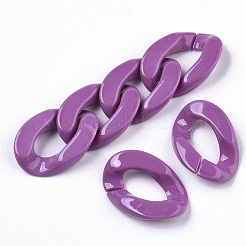 Opaque Acrylic Linking Rings&nbsp;OACR-S036-001B-G03