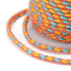 4-Ply Polycotton Cord with Metallic Thread&nbsp;X1-OCOR-Z003-D20